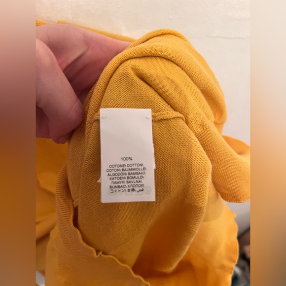 Brunello Cucinelli 100% Cotton Sweater Men's Gold Size 56 - Picture 3 of 5